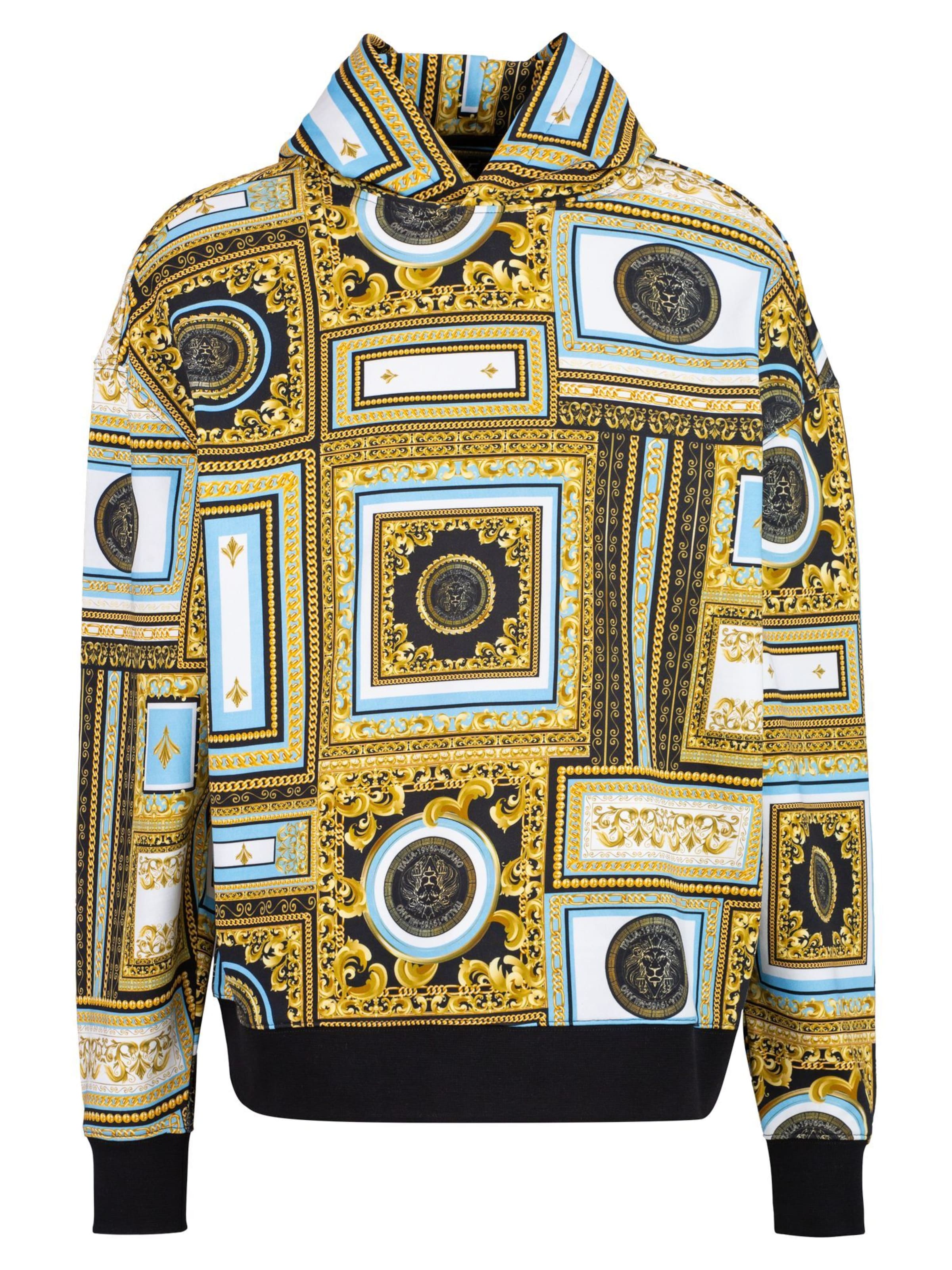 19V69 ITALIA Sweatshirt 'Quentino' in Yellow: front