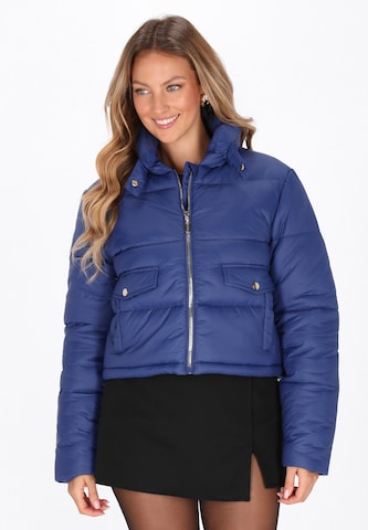 faina Winter jacket in Blue: front