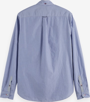 SCOTCH & SODA Slim fit Button Up Shirt in Blue