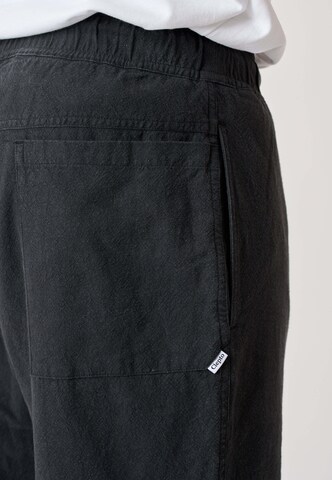 Cleptomanicx Regular Pants 'Steezy Linen' in Grey