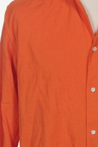 KnowledgeCotton Apparel Button Up Shirt in XL in Orange