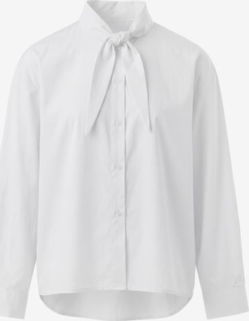 usha WHITE LABEL Blouse in White: front