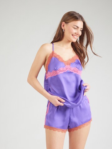 Pantalon de pyjama LOVE Stories en violet