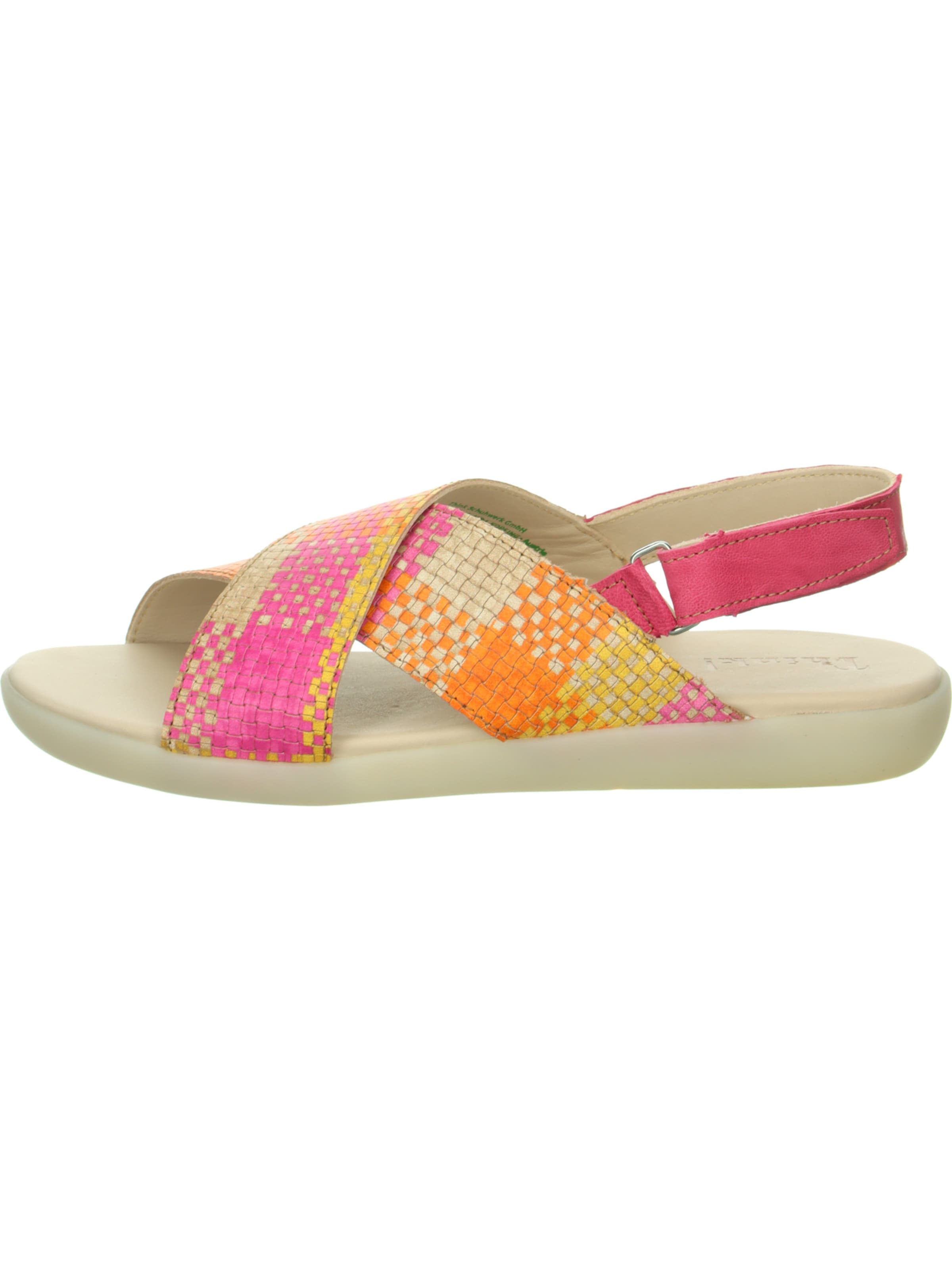 THINK! Strap Sandals 'NATURE SAND' in Pink