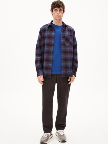 ARMEDANGELS Comfort fit Overhemd in Rood