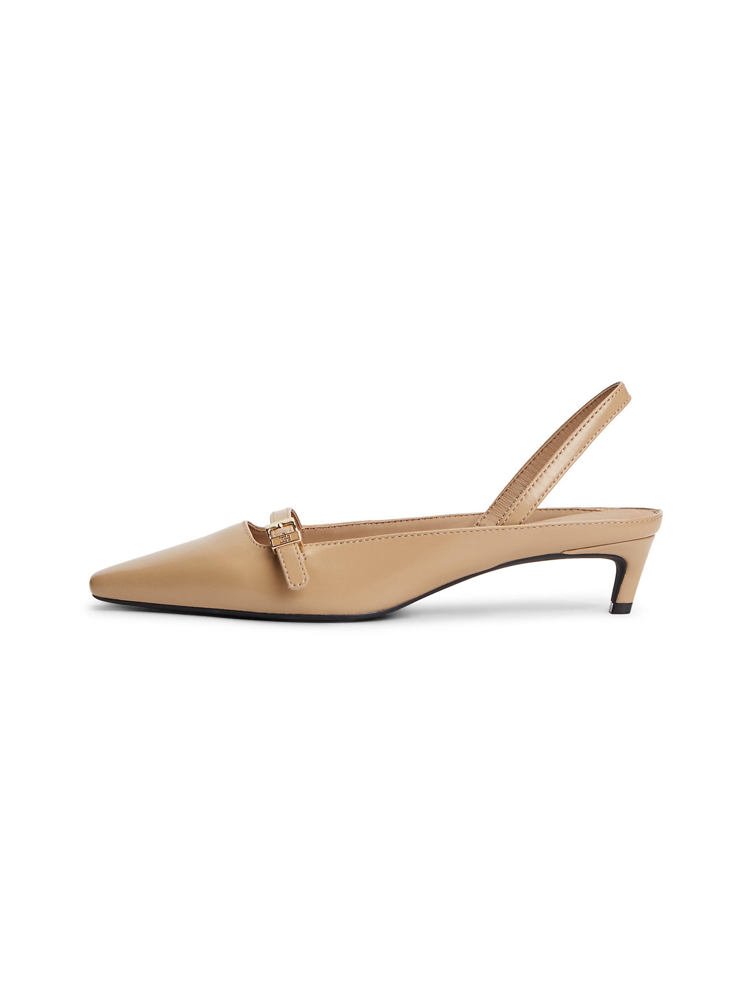 TOMMY HILFIGER Slingpumps in Beige: voorkant