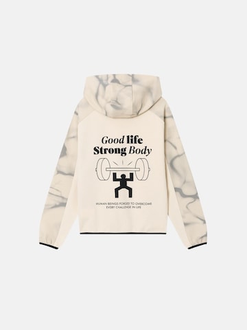 Sweat EA7 Emporio Armani en beige