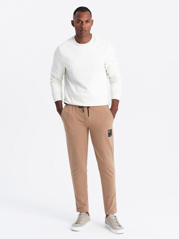 regular Pantaloni sportivi di Ombre in beige