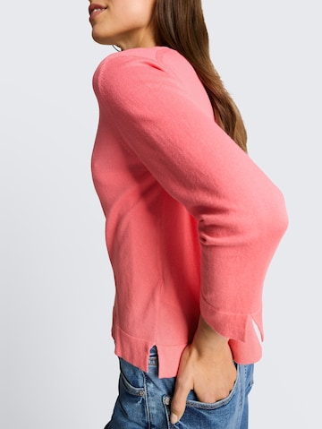 TOM TAILOR Gebreid vest in Roze