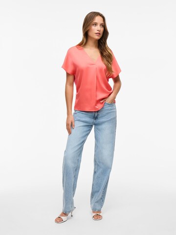 VILA Blouse 'VIEllette' in Oranje