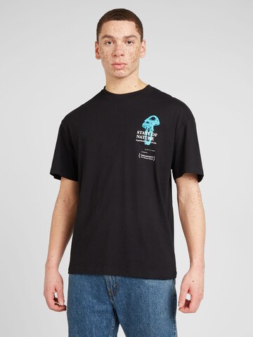JACK & JONES T-shirt i svart: framsida