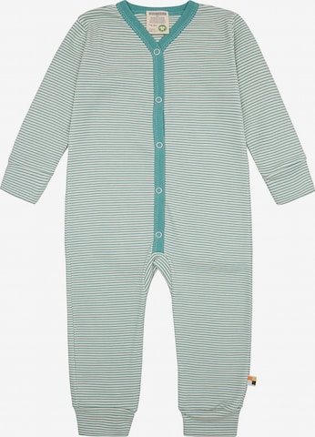 loud + proud Schlafanzug in Grün: Vorderseite