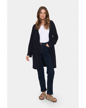 SAINT TROPEZ Cardigan 'Kila' i blå