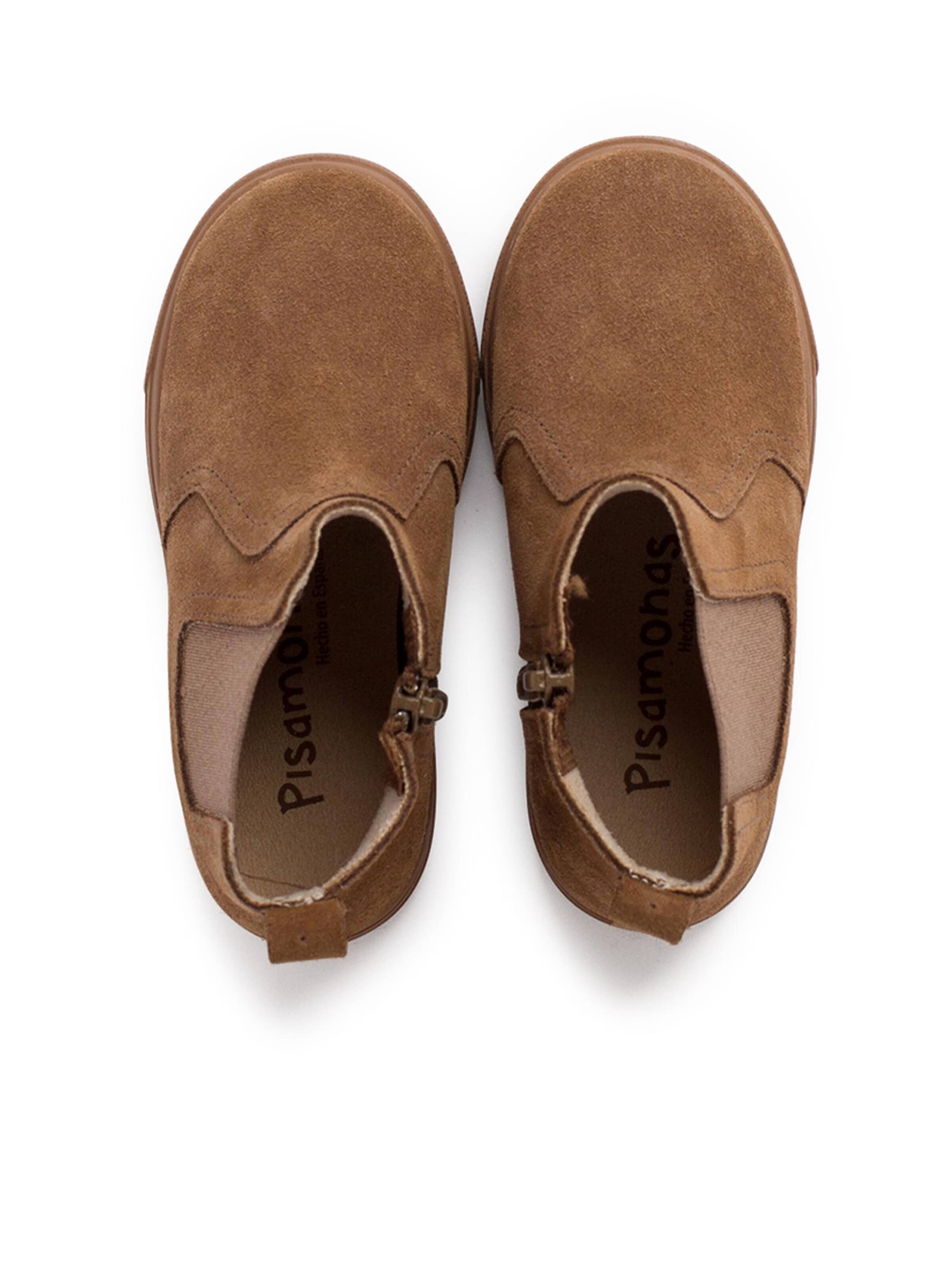 Pisamonas - Bota em castanho