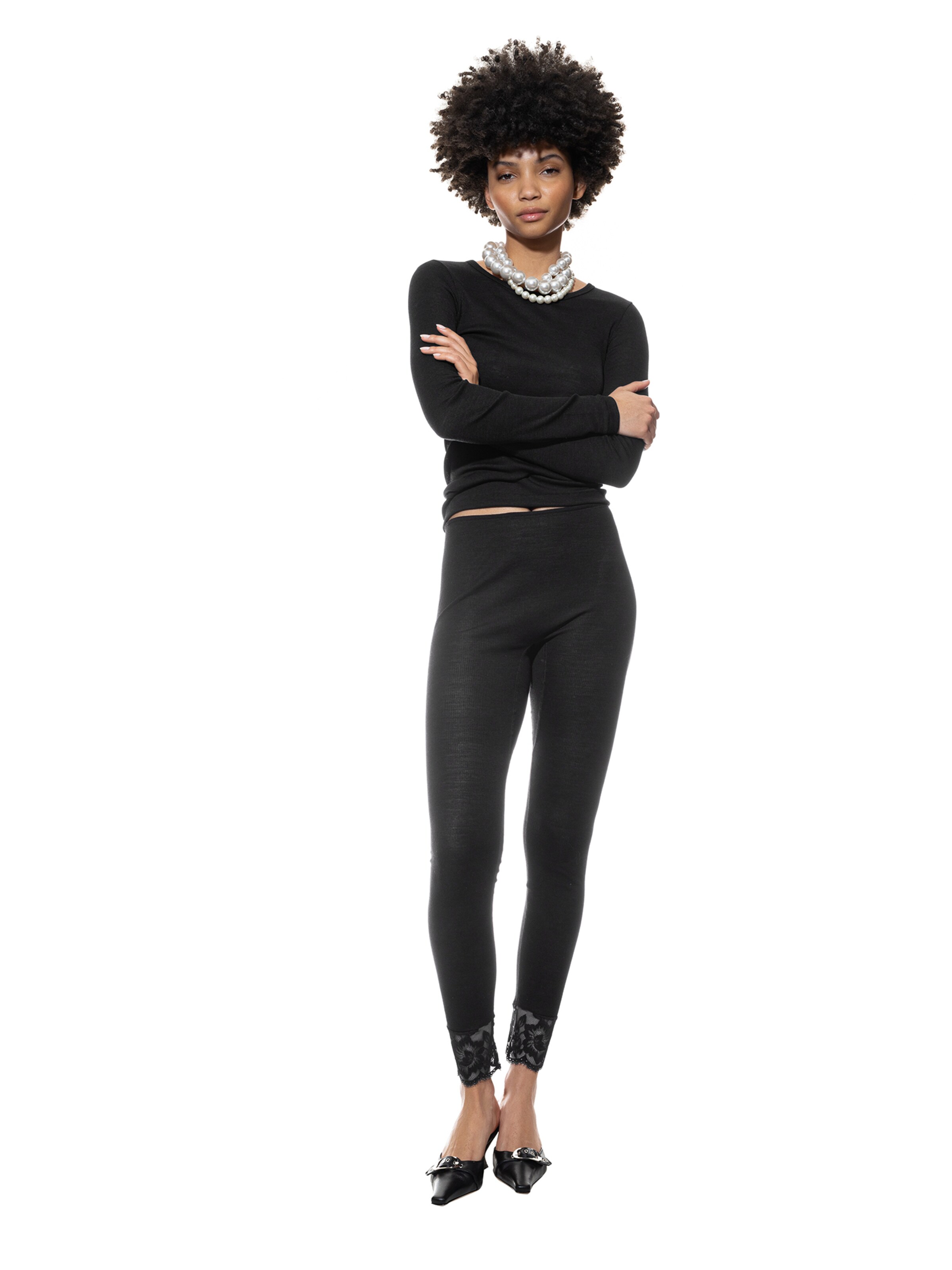 Mey Shirt in Schwarz