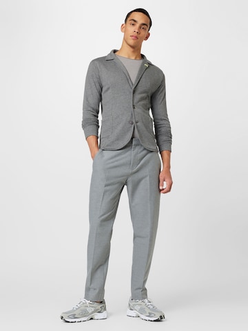 Coupe regular Veste de costume 'CHARLES' Key Largo en gris