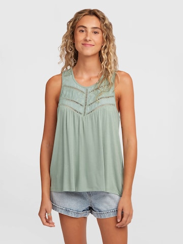 O'NEILLTop 'Essentials Tokeena' - zelena boja: prednji dio