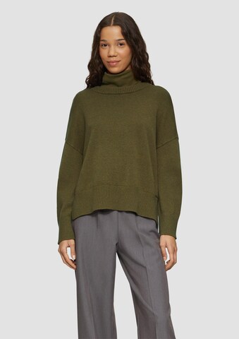 QS Sweater in Green: front