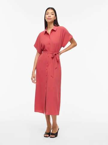 Robe-chemise 'VIJaylo' VILA en rouge : devant
