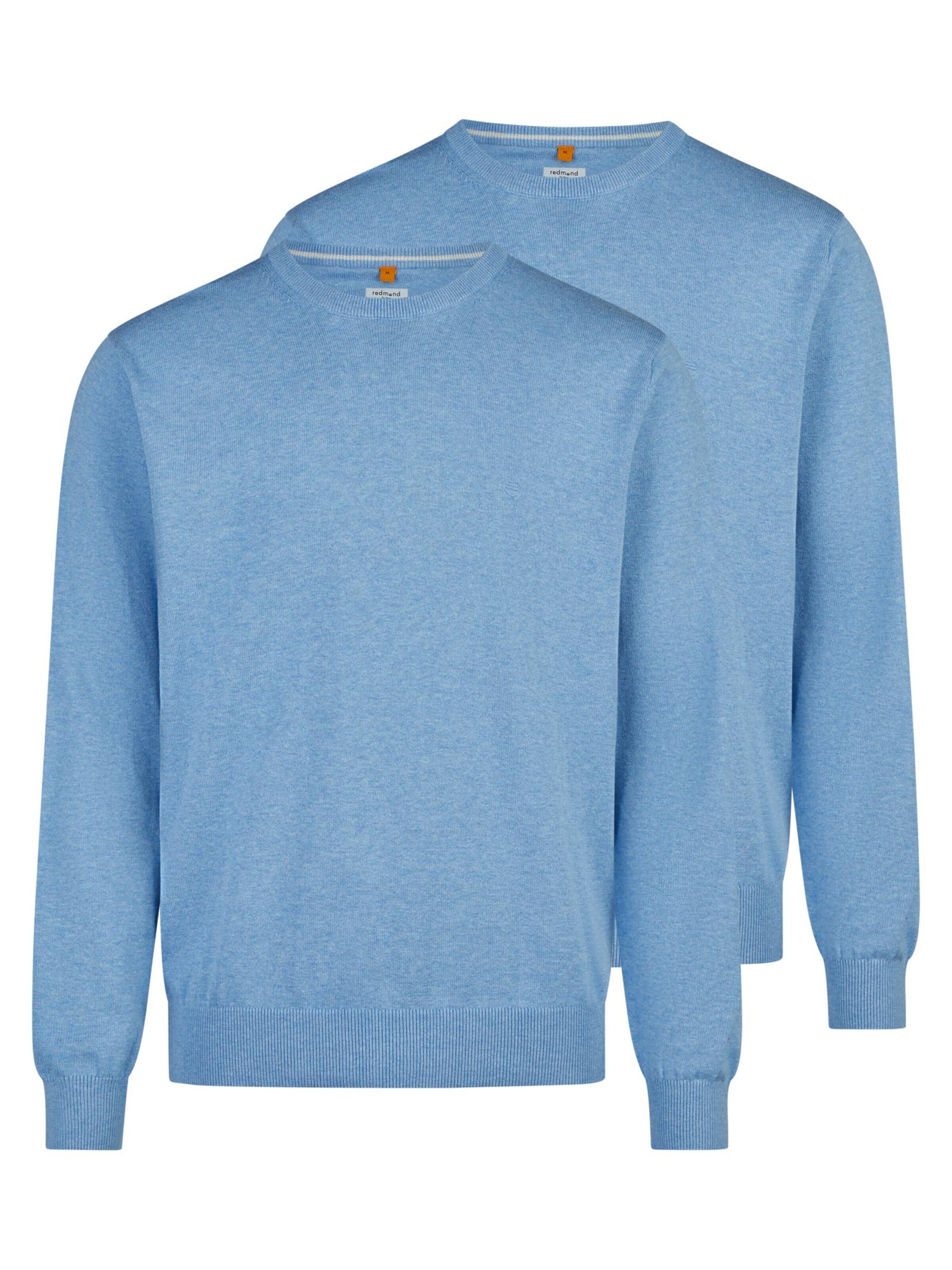 redmond Sweater 'Basic' in Blue: front