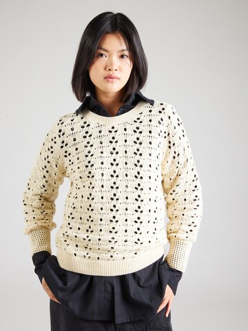 Pullover 'VIPALUA' di VILA in beige: frontale