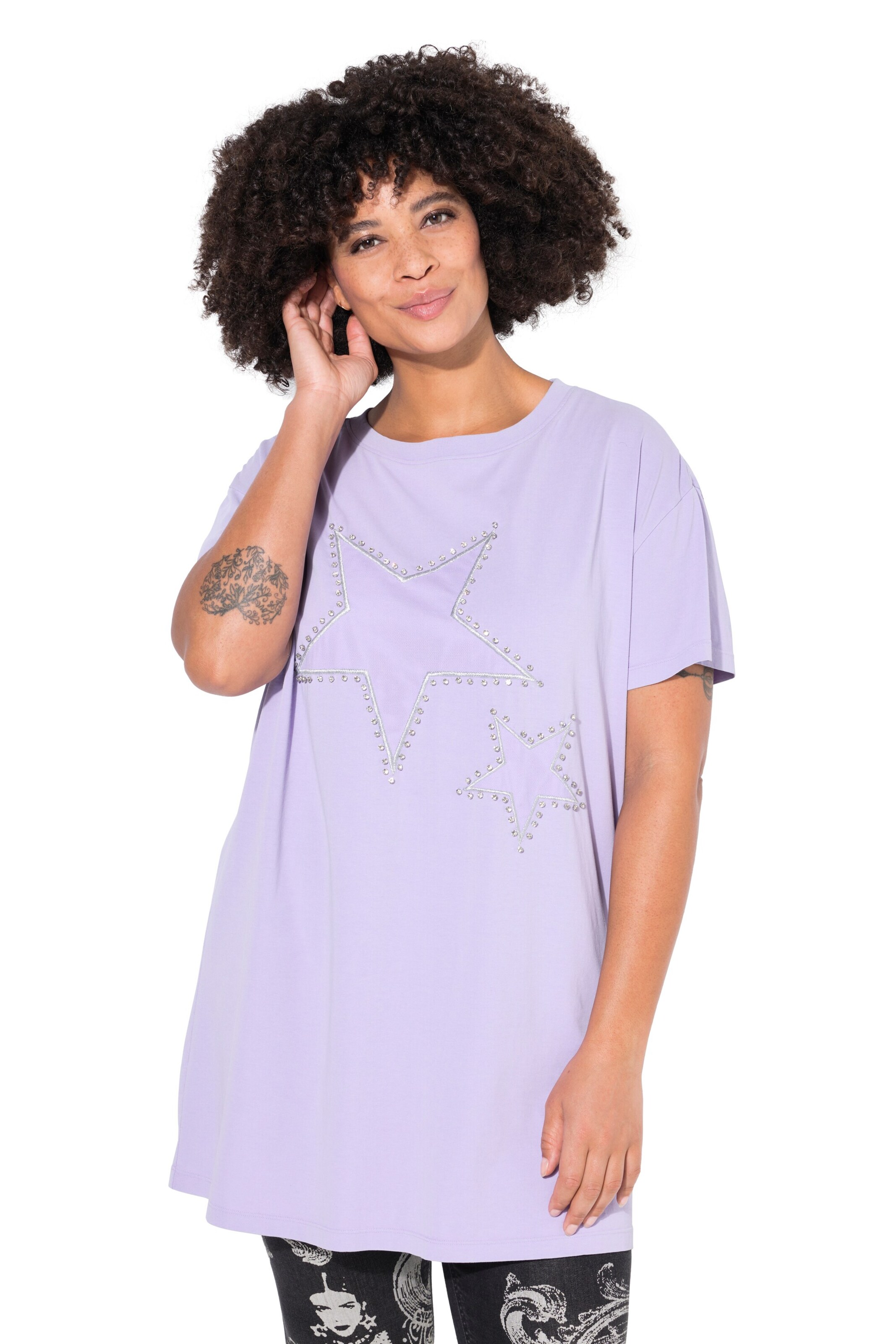 Angel of Style Shirt in Purple: front