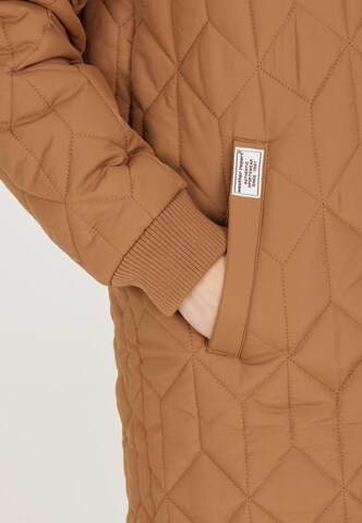 Weather Report Outdoor coat 'Nokka' in Brown