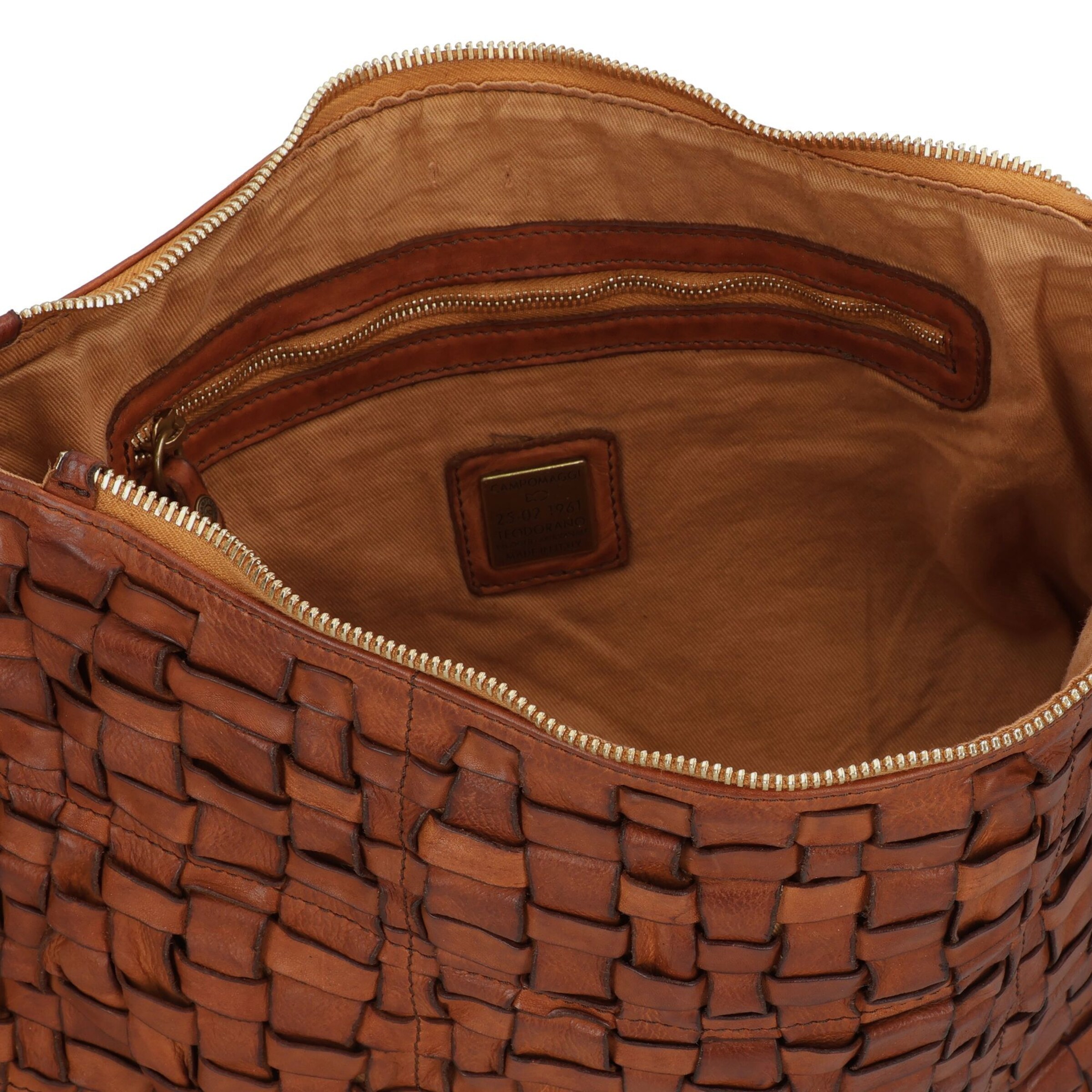 Borsa a spalla di Campomaggi in marrone
