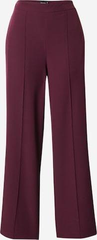 PIECES Pants 'PCBOZZY' in Red: front