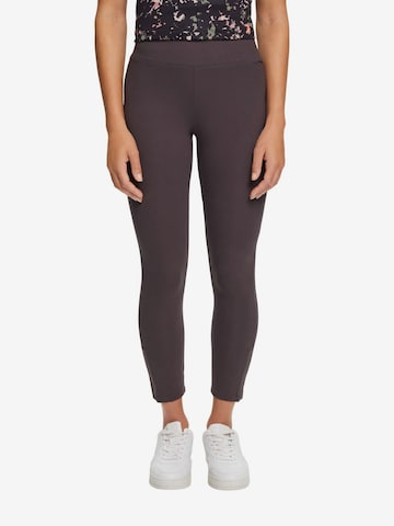 Skinny Pantalon de sport ESPRIT en gris : devant