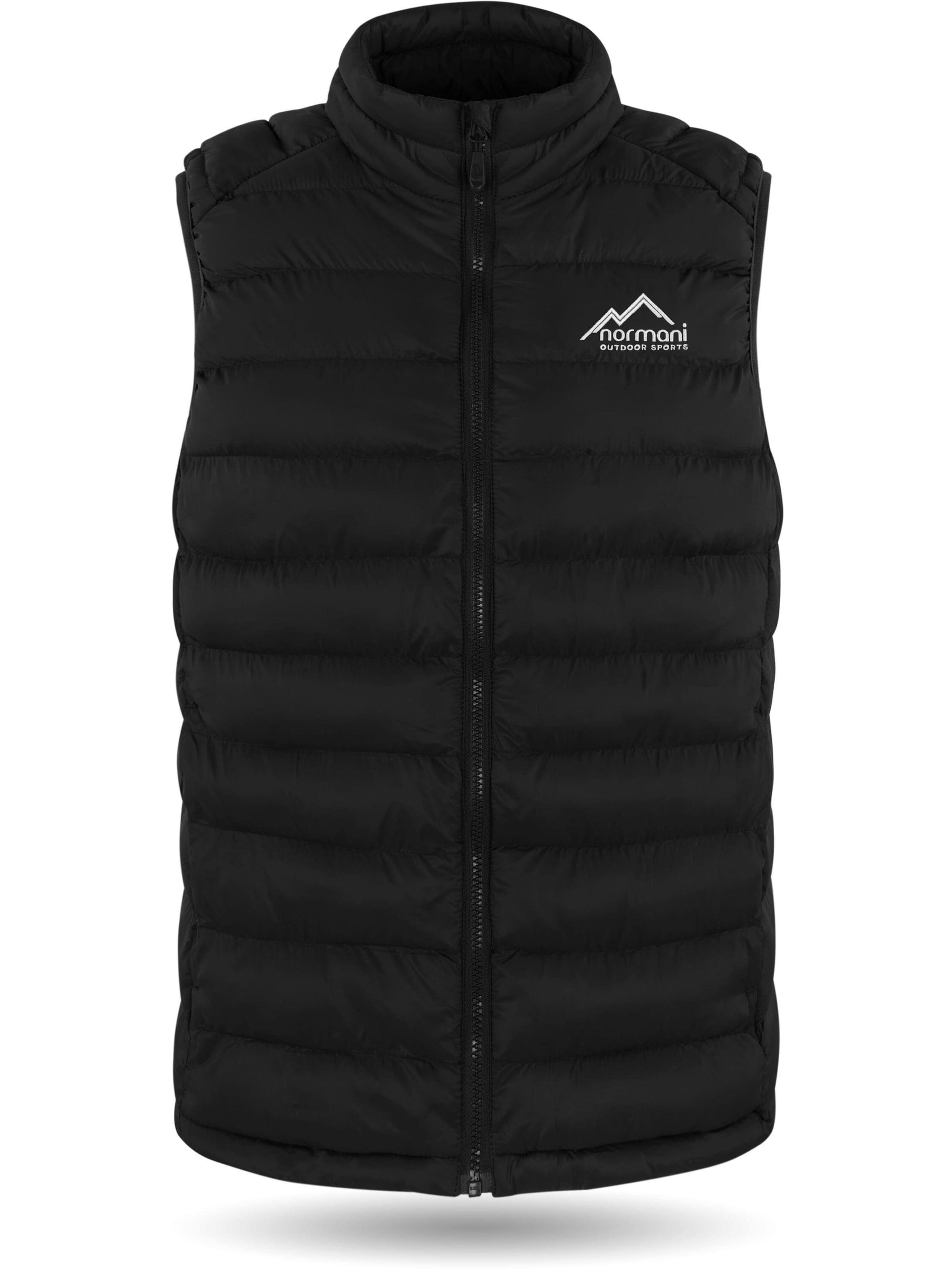 Gilet 'Eriboll' normani en noir : devant