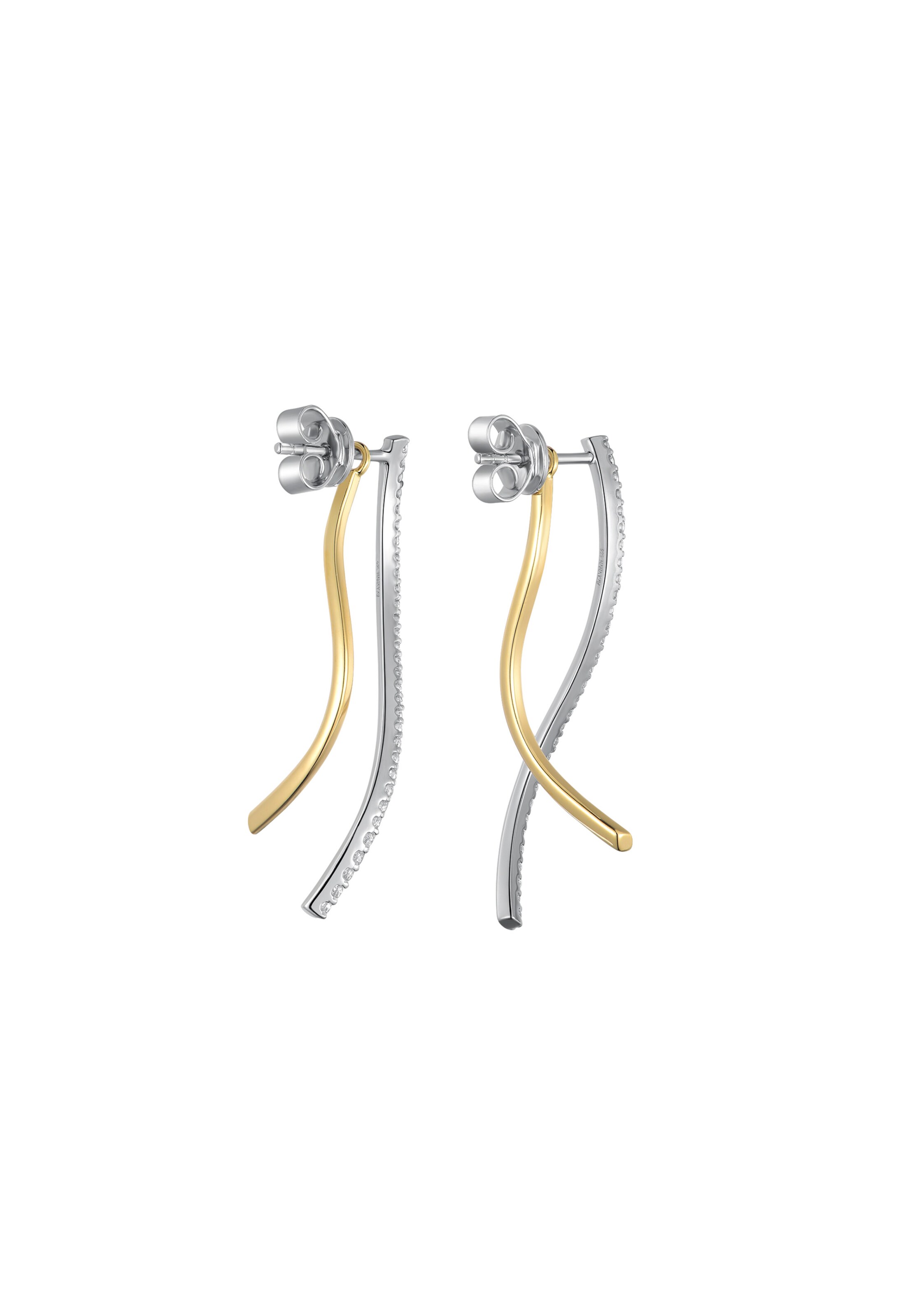 Nana Kay Earrings 'Natural Flow' in Silver