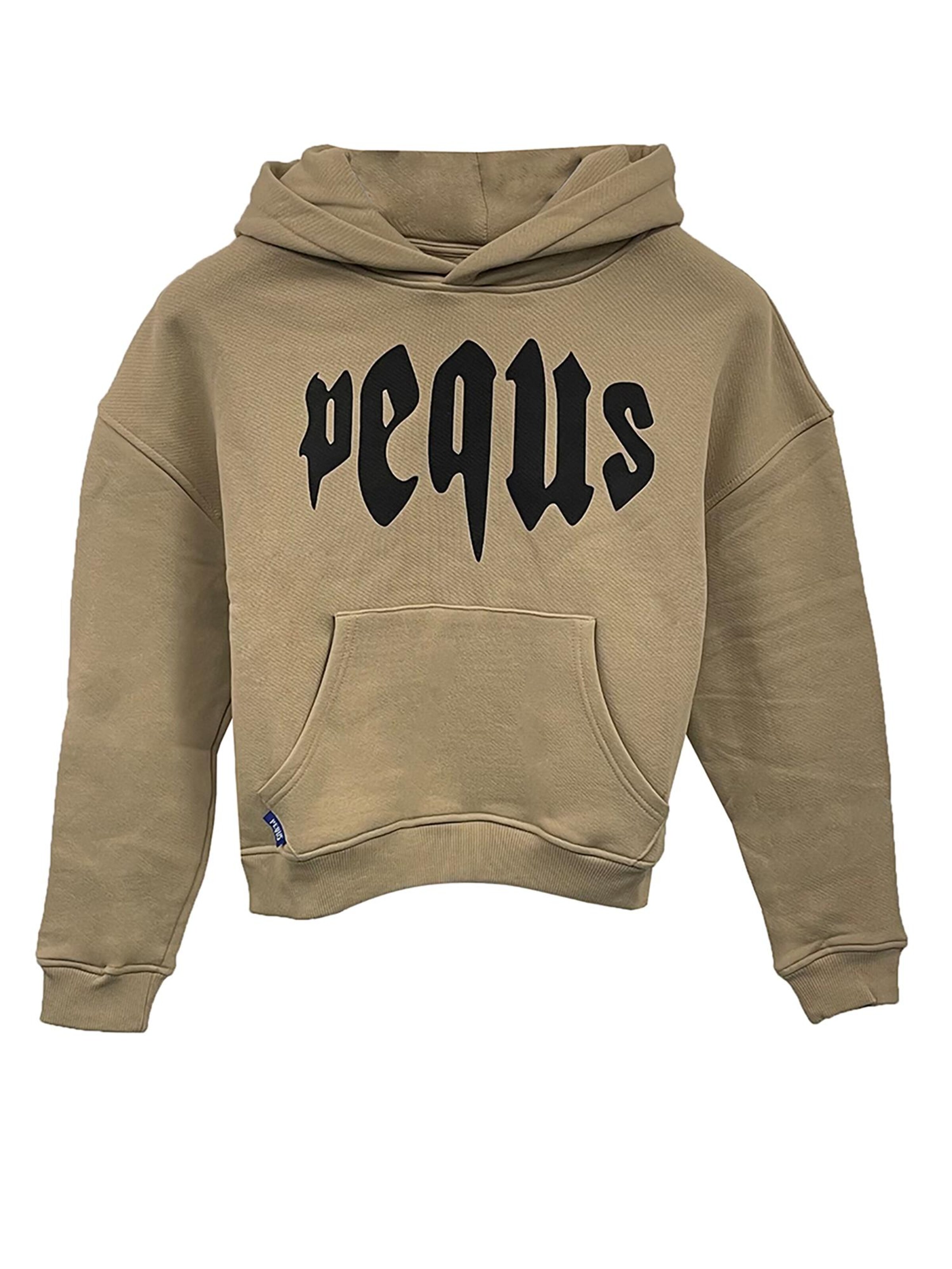 Pequs Sweatshirt 'Mythic' in Braun: Vorderseite