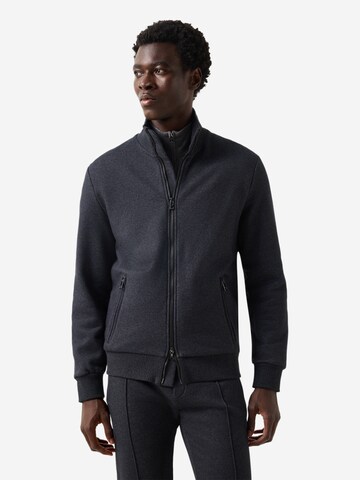 BOGNER Sweatjacke 'Winston' in Grau: Vorderseite
