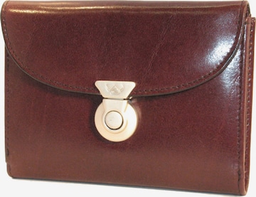 Porte-monnaies GOLDEN HEAD en marron : devant