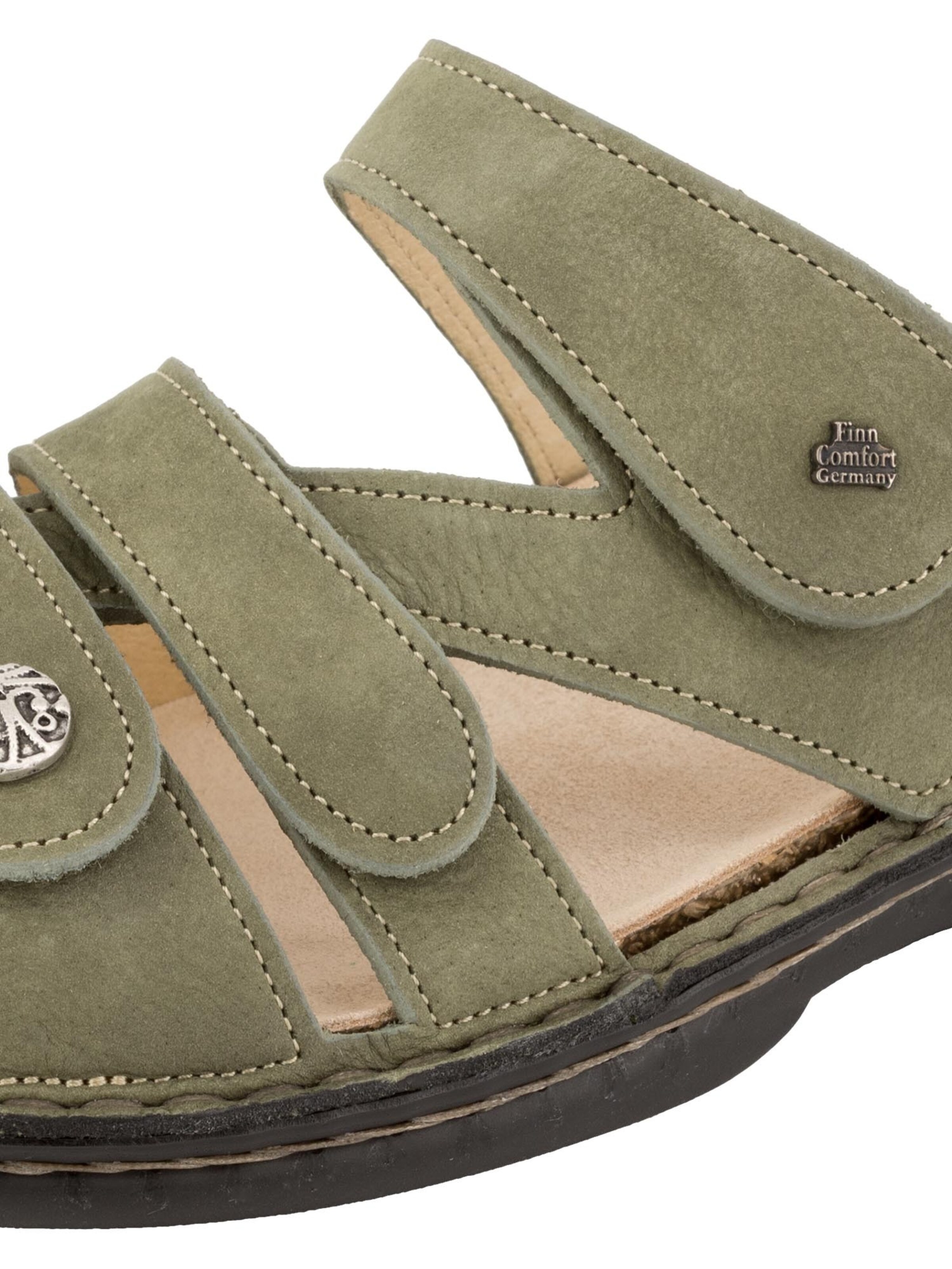 Finn Comfort Mule 'Ventura-S' in Green