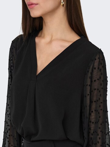 ONLY Bluse 'ONLMasja' in Schwarz
