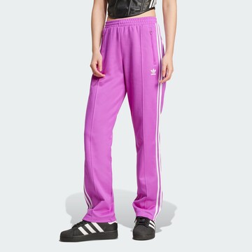 ADIDAS ORIGINALS Regular Broek 'Beckenbauer' in Lila: voorkant