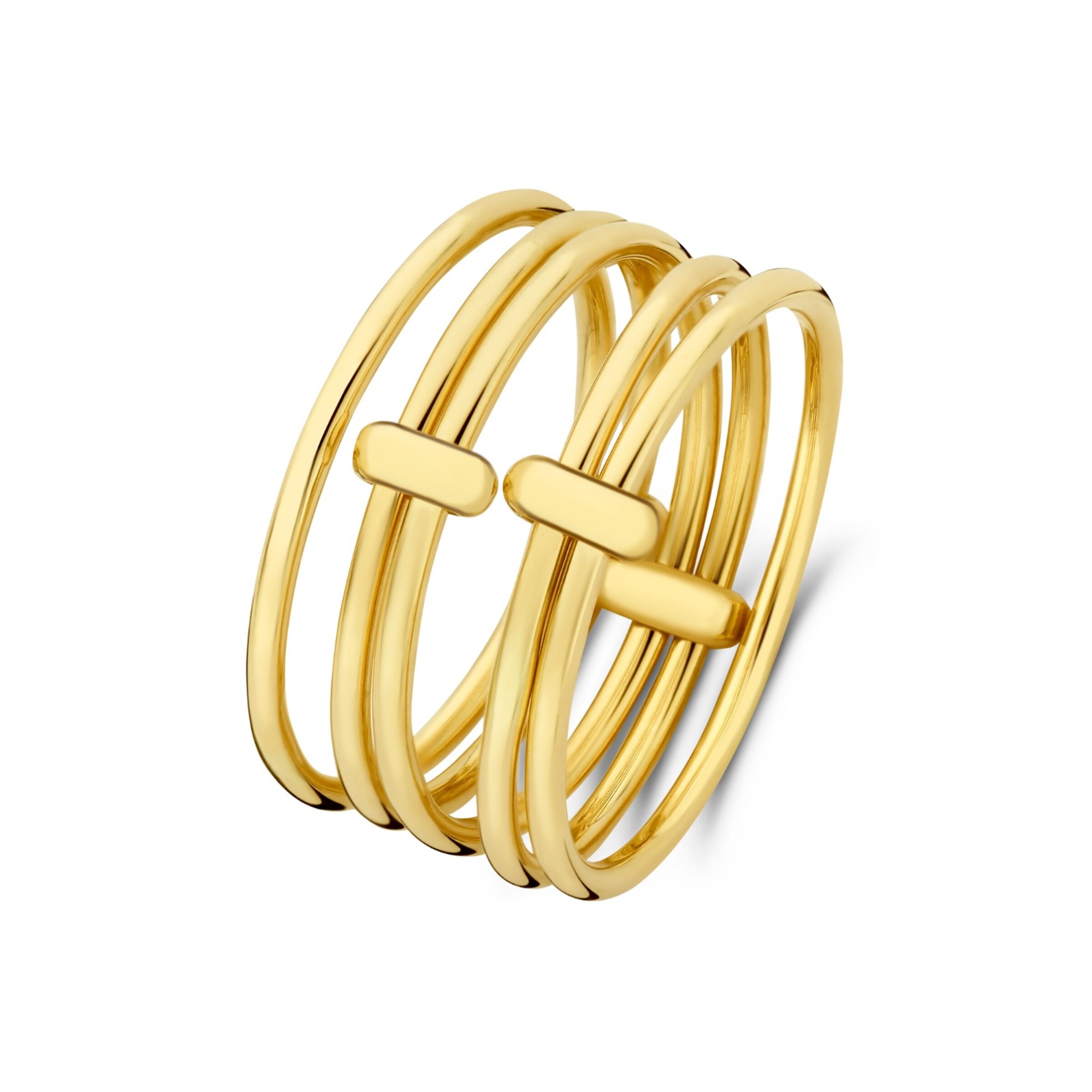 Isabel Bernard Ring in Gold: Vorderseite
