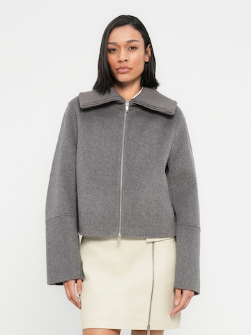 Samsøe Samsøe Between-Season Jacket 'Cleo' in Grey: front