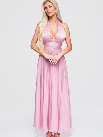 Ombre Společenské šaty – pink