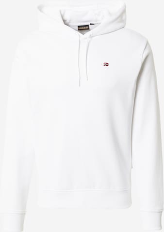 NAPAPIJRI Sweatshirt 'BALIS' in White: front