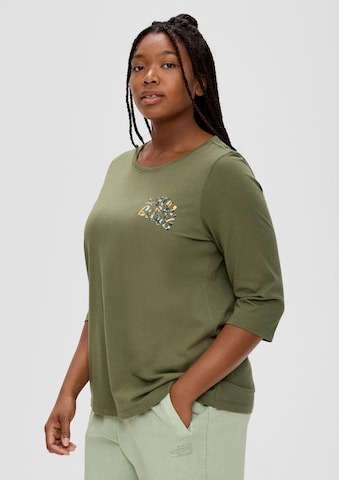 TRIANGLE Shirt in Green: front
