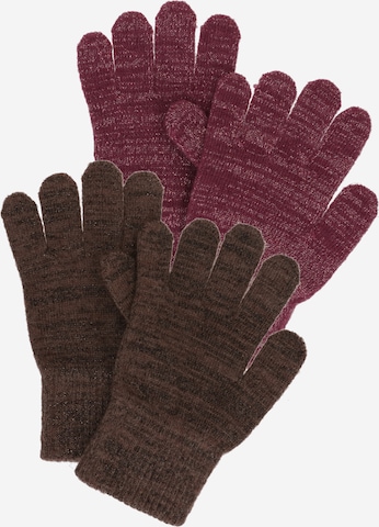 CeLaVi Gloves in Brown: front