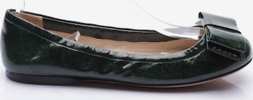 PRADA Flats & Loafers in 35 in Green: front