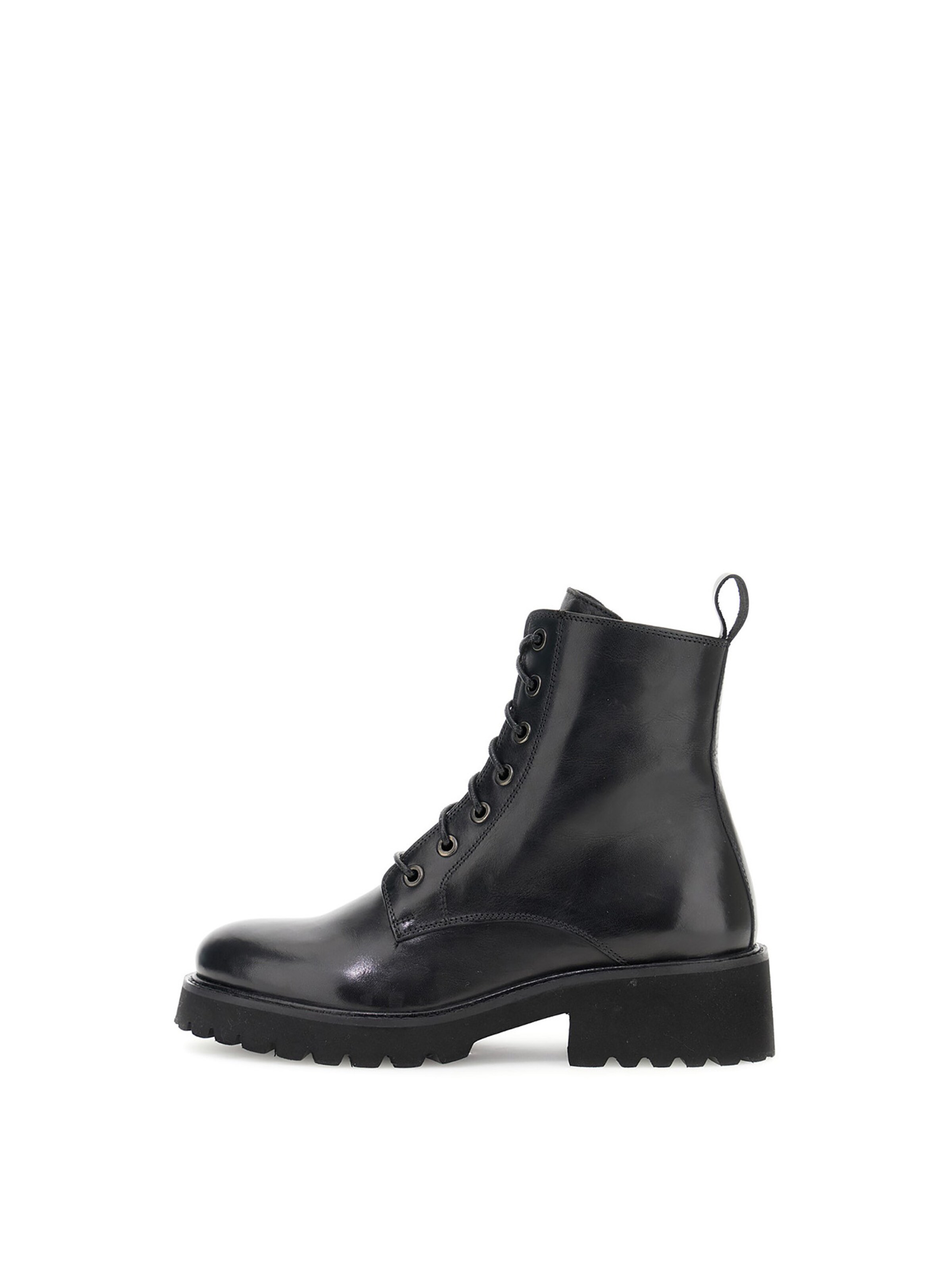 Stivaletto stringato di CAFè NOIR in nero: frontale