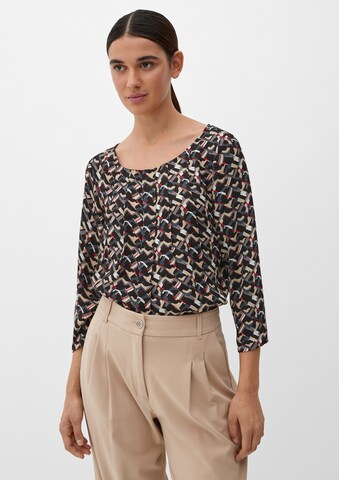 s.Oliver BLACK LABEL Blouse in Grey: front