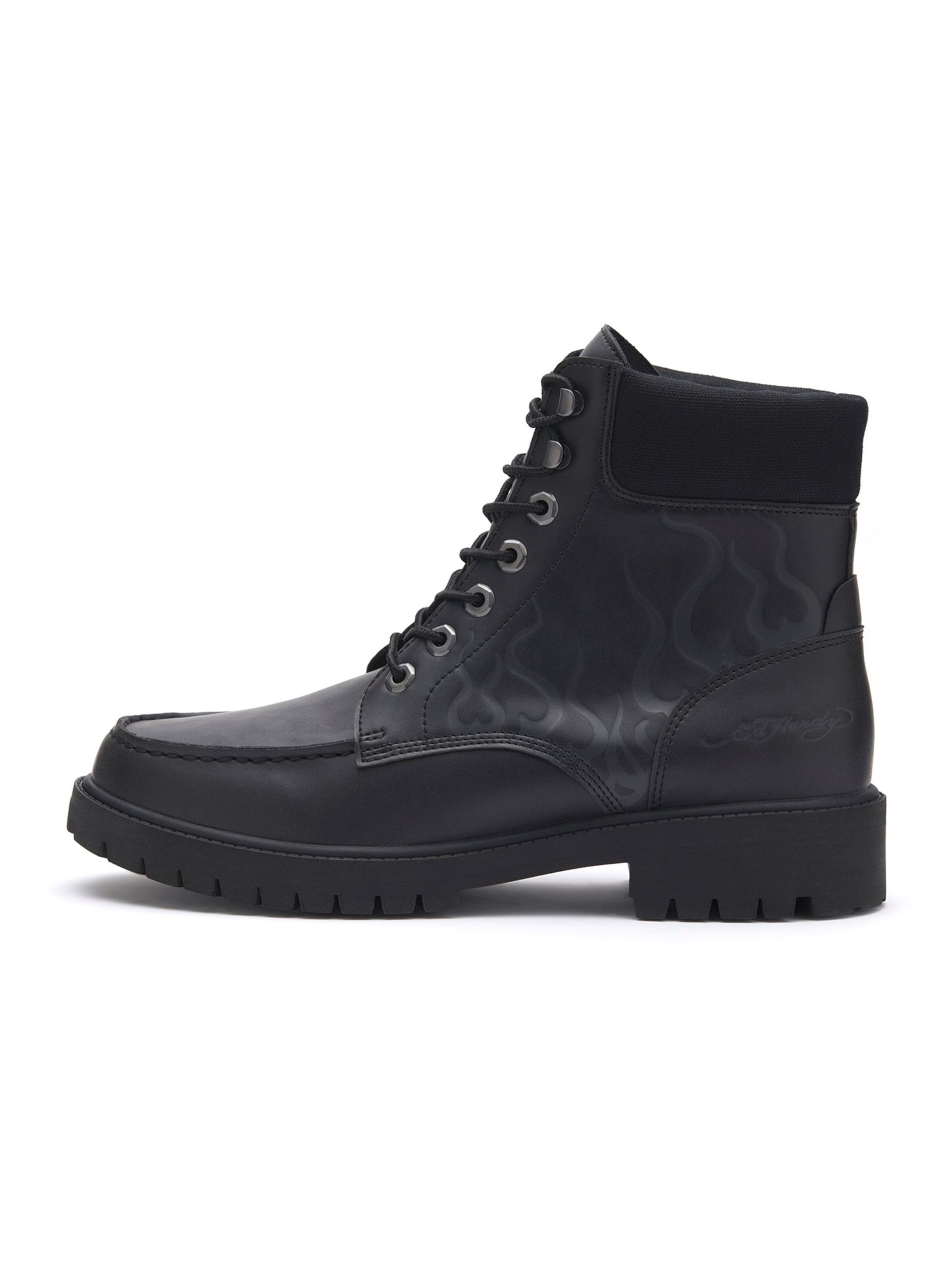 Ed Hardy Veterboots in Zwart