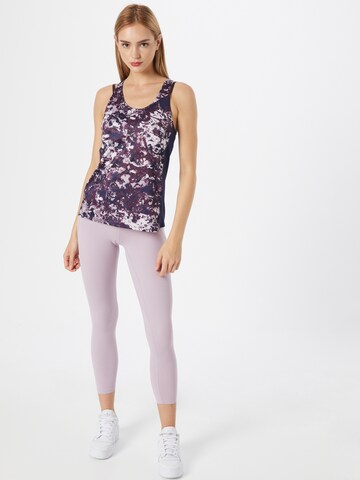 UNDER ARMOUR Skinny Sporthose in Pink