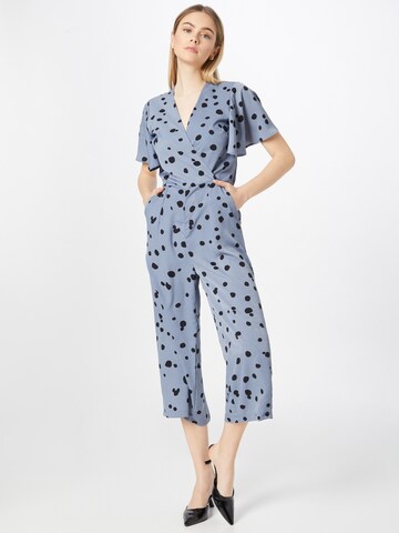 AX Paris Jumpsuit in Blue: front